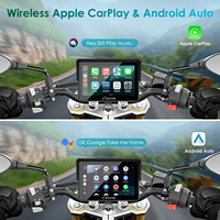 Carpuride W502S Pro Écran d'affichage de navigation GPS stéréo pour moto, Android Auto sans fil, CarPlay intelligent, WIFI, BT, garantie 1 an