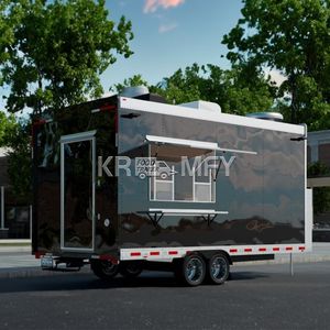 Carrito de Comida Rápida 2025 para Helados, Hot Dogs y Hamburguesas, Camión de Comida Móvil Totalmente Equipado, Remolque de Catering - Product Image 4