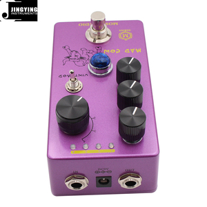 Jingying 2025 Vente en gros d'usine Série M <span class=keywords><strong>MAD</strong></span> <span class=keywords><strong>COW</strong></span> Distortion Guitare électrique Pédale d'effet basse Pièces et accessoires de guitare - Product Image 4