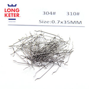 Matériaux réfractaires coulables Fibre d'acier inoxydable résistante à la chaleur pour le renforcement du béton - Product Image 4