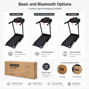 Tapis roulant électrique pliable à inclinaison manuelle avec 3 niveaux de réglage, machine de course à domicile pour la marche et le jogging - Product Image 6