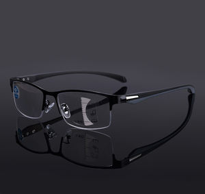 MK66071 nouveau rétro Anti lumière bleue Photogray <span class=keywords><strong>lunettes</strong></span> de lecture Multi Focal progressif hommes femmes <span class=keywords><strong>lunettes</strong></span> classiques <span class=keywords><strong>lunettes</strong></span> bifocales - Product Image 1