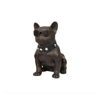 Vente chaude sans fil Portable bouledogue français haut-parleur 3 modèles Mini stéréo petit USB Audio dessin animé sans fil Bluetooth haut-parleur