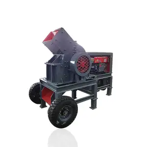 Trade Assurance PC600x400 Mobile Stone Hammer Crusher For Aggregate Crushing Plant In Philippines