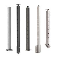 Seilsystem für Geländer – Quadratisch, Edelstahl (Inox) – für Treppen, Balkone, Villen, Gärten, Innenhöfe und Einkaufszentren