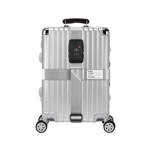 <span class=keywords><strong>Sangle</strong></span> de <span class=keywords><strong>Valise</strong></span> de Voyage Ajustable en Nylon Personnalisée <span class=keywords><strong>TSA</strong></span>, Luxueuse et Professionnelle, avec Renfort de Sécurité et <span class=keywords><strong>Sangle</strong></span> Transversale - Product Image 3