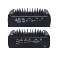 Mini PC con el Mejor Rendimiento en Tel Core I5-4200U, Doble LAN, 2 Puertos COM, Computadora sin Ventilador