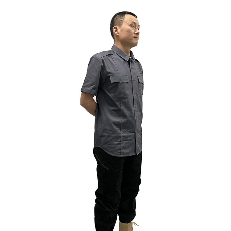 Factory Supply Wholesale Security Uniform Shirt Customize Officer Security Guard Uniform Shirts