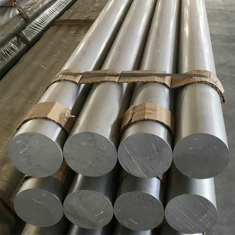 Cina fornitore di alluminio 6063 6061 barra di alluminio asta in lega di alluminio barra tonda in stock