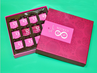 Boîtes à chocolat personnalisées de style tiroir, boîtes à chocolat pour desserts