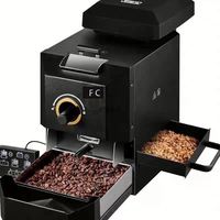 Machine à torréfier le café sans fumée en acier inoxydable 110V/220V, machine à torréfier les grains de café