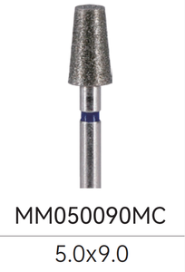 Evolisse Fraise à <span class=keywords><strong>ongles</strong></span> diamantée plate conique large en acier inoxydable 3/32" pour ponceuse à <span class=keywords><strong>ongles</strong></span> 0-35000 tr/min - Product Image 2