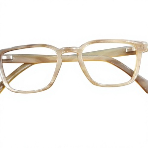 Lunettes de soleil durables en corne de buffle naturelle, montures fines faites à la main, souvenirs artisanaux colorés, corne de buffle, usine d'Inde - Product Image 1