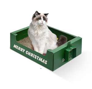 <span class=keywords><strong>Bac</strong></span> à litière jetable en <span class=keywords><strong>carton</strong></span> robuste et imperméable, facile à transporter - Product Image 1