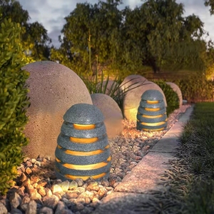 Dubai Funky Tuin Steen Licht E27 Antieke Stand Treesjapenese Hek Licht <span class=keywords><strong>Lamp</strong></span> Verlichting