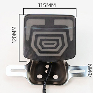 Luz Trasera Universal para Motocicleta en Oferta, 12V CG/GN125, Luz Intermitente Estroboscópica en Países Sudamericanos YHGN679 - Product Image 3
