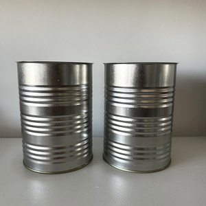 Lata de Hojalata Redonda Vacía de Gran Capacidad Personalizada de Grado Alimenticio con Revestimiento Interior Lacado en Color Dorado para Salsa de Tomate - Product Image 6