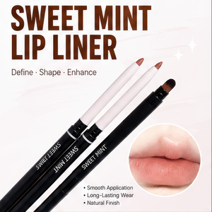Matte Long Lasting Double Ended Mineral Lip Liner Gloss with Lip Brush for Party Makeup <b>Custom</b> Logo Pigmented - Product Image 1