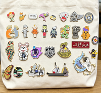 Broches durables en alliage de zinc avec émail souple, badges métalliques personnalisés avec logo pour la décoration quotidienne et les cadeaux de festival