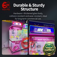 Mini borne d'arcade professionnelle en métal et verre de 35 cm de largeur, attrape-cadeaux, 110~220V, prise US, pour cinéma