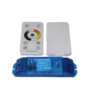 DM9010 2CH Cct Led Kleurtemperatuur Dimmer 2CH Rf Led Draadloze Touch Panel Rf Controller