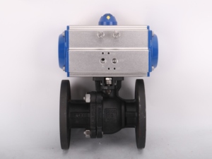 Pneumatisches Kugelventil Fest Montiert HGQ647F;DN25-600mm 1.6/2.5/4.0/6.4Mpa WCB/CF8/CF8M/CF3/CF3m PTFE/<span class=keywords><strong>PPL</strong></span>/<span class=keywords><strong>H</strong></span>/Y Schalttyp/Einstelltyp - Product Image 6