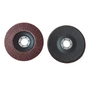 Super Abrasive Cloth Polish Flap Disc with Red Curved Wheel Customized OEM and ODM Supported