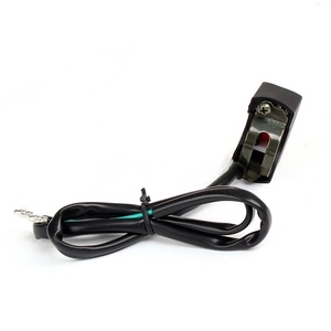Accesorios para Motos, Interruptor Universal para Faro de Motocicleta, Interruptor de Encendido para Luz LED, Interruptor de 2 Cables, Dos Cabezales Redondos - Product Image 3