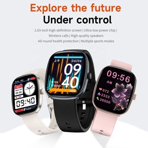 Reloj Inteligente Cuadrado T99MAX Económico, Pantalla Táctil de 1.83 Pulgadas, Llamadas Bluetooth, Monitor de Ritmo Cardíaco y Sueño, Reloj Deportivo Económico <span class=keywords><strong>para</strong></span> Hombres y Mujeres - Product Image 2