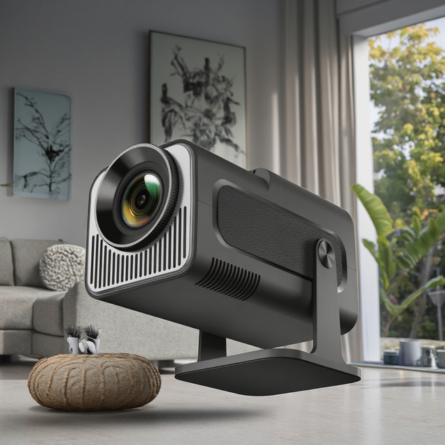 Projector Native Portable Projector HY320 Android11 Dual Wifi6 1080P 200ANSI 1920*1080P Home Cinema Upgrade Mini Hy320 Projetor