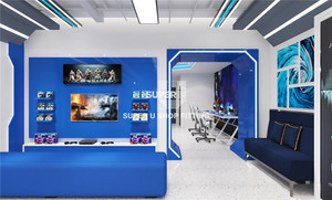 Decorazione del negozio Mobile in legno bianco personalizzato mobili per Workstation per cellulari <span class=keywords><strong>Play</strong></span> Game Shop Design per negozio di elettronica - Product Image 5