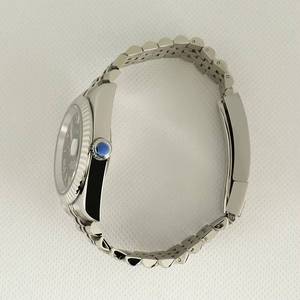 Reloj Mecánico Automático con Correa de Acero Inoxidable Ajustable, Visualización de Fecha y Puntero, Fabricante OEM - Product Image 3