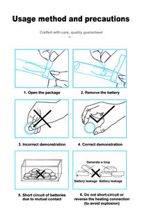 Pile bouton au lithium oxyde d'argent pour appareils ménagers, jouets et télécommandes, compatible avec <span class=keywords><strong>Sony</strong></span> <span class=keywords><strong>SR621SW</strong></span> & 364/AG1/164 - Product Image 5