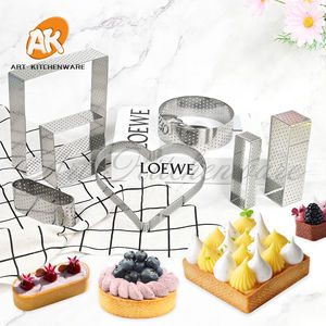 Anello <span class=keywords><strong>per</strong></span> <span class=keywords><strong>crostata</strong></span> in acciaio inossidabile 4.5/6.5/8/9/10cm con anello <span class=keywords><strong>per</strong></span> torta traforato resistente al calore <span class=keywords><strong>per</strong></span> torte da forno - Product Image 6