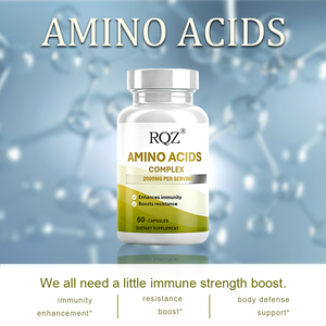 Complexe d'acides aminés pour adultes en gros, capsules de 2000 mg, 60 pièces |   Complément alimentaire pour soutenir la résistance immunitaire, 2 capsules par portion - Product Image 3