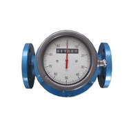 Alat Ukur Aliran Oval Gear Cast Iron Model LCD Anjun LC DN150 Sambungan Flens OEM untuk Cairan Minyak 20 hingga 120M3/jam Akurasi Tinggi Garansi 1 Tahun