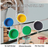 Bouteille en silicone réutilisable, écologique et durable, avec bouchon antidéversement côtelé pour sodas et bières, personnalisable avec logo