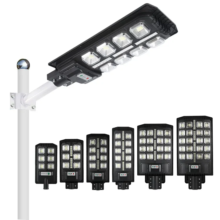 automatic stand alone unique ip65 intelligent led 100w all in solar street light outdoor waterproof with pole motion sensor