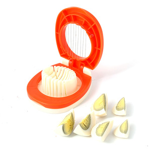 Egg Slicer Multi Functional Stainless Steel Kitchen Tool For Hard Boiled Eggs Cutting Device With Separator And Divider - Product Image 3