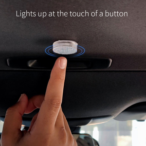 Mini Lámpara LED Táctil para Auto, Luz Ambiental Inalámbrica, Lámpara de Lectura Nocturna Portátil, Bombilla para Techo de Auto, Luz Interior para Auto - Product Image 4