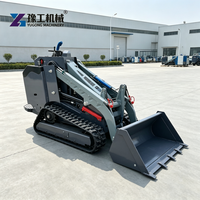 Aksesoris Backhoe untuk Skid Steer Loader dengan Putaran 200 Derajat untuk Pekerjaan Parit Utilitas