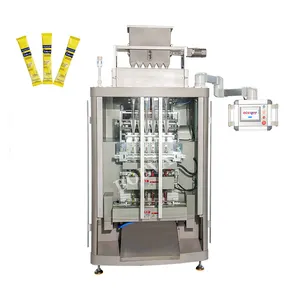 Machine d'emballage verticale automatique Machine à sceller les formulaires Machine d'emballage de rattrapage de sel et de thé VFFS