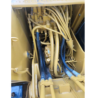 Excavatrice sur chenilles d'occasion CAT 312D2GC de 12 tonnes, à queue zéro, avec chenilles en acier durables et accessoires, personnalisation disponible