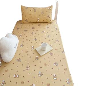 Lenzuolo e Coprimaterasso per <span class=keywords><strong>Neonati</strong></span> in Puro Cotone a Doppio Strato, Design a Cartoni Animati per Primavera/Estate - Product Image 5