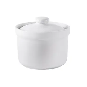 Ciotola per uova al vapore in ceramica piccola tazza per stufato zuppa per uso domestico tazza per stufato torta da forno Ramekin