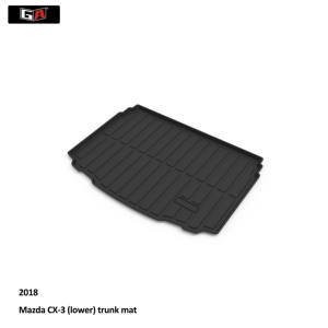 Tapis de voiture TPE écologiques, inodores et haute protection, tapis de <span class=keywords><strong>coffre</strong></span>, surface facile à nettoyer, TPE pour <span class=keywords><strong>coffre</strong></span> inférieur pour <span class=keywords><strong>Mazda</strong></span> <span class=keywords><strong>CX</strong></span>-3 2018, tapis de voiture - Product Image 2