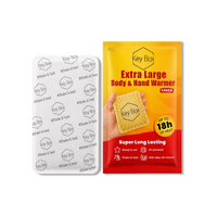 Chauffe-mains extra large en forme de boîte à clés, activé par l'air, à secouer pour chauffer, jusqu'à 18 heures, chaleur confortable à 50°C