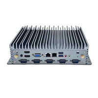 Usine I3 I5 I7 Gen12 Gen13 Mini PC industriel en aluminium sans ventilateur avec 2DDR4 2LAN 5COM Dual 4G RS422 RS485 DI DO