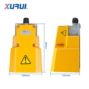 XURUI FS502 15A SPDT Elektrischer Pedalschalter Hochleistungs-Wasserdichter Aluminiumlegierungs-Gehäuse Fußschalter - Product Image 3