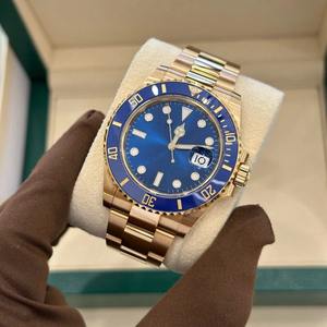 Reloj Mecánico SUB Personalizado de Oro Real de 18K, 40/41mm, 165g, Luminoso, Resistente al Agua 904 - Product Image 1